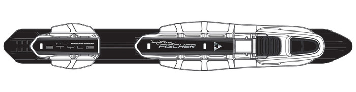 Беговые крепления Fischer TOURING CLASSIC NIS WHITE-S60014