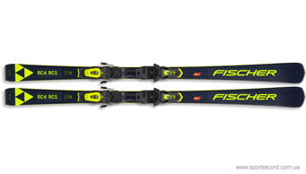 Горные лыжи FISCHER RC4 RCS AR BLACK-P07822V