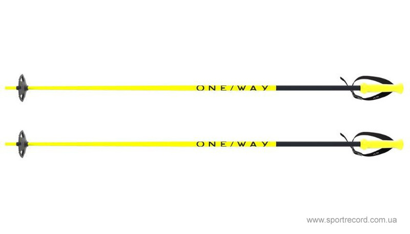 Горнолыжные палки ONE WAY Fr 16 Neon Yellow-OZ33324