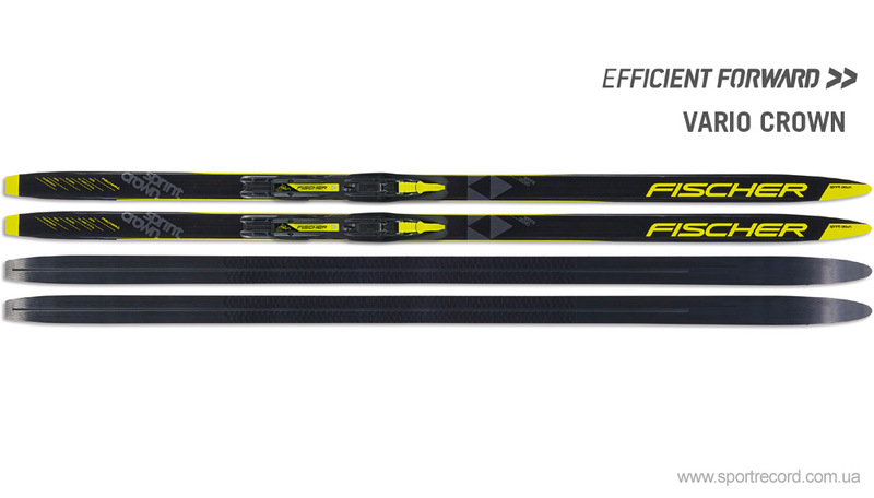 Беговые лыжи FISCHER SPRINT CROWN IFP JR-NP63019V