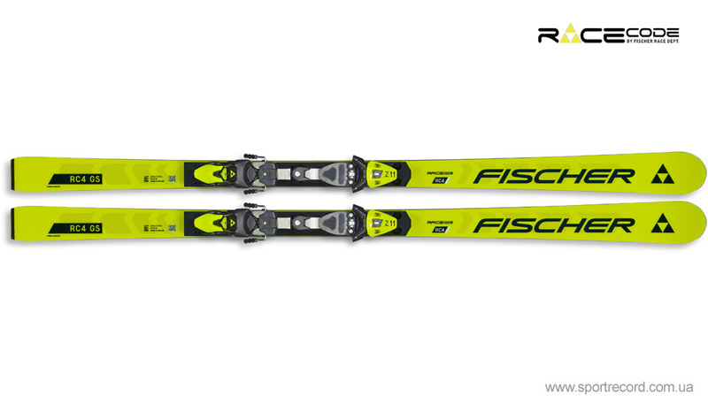 Горные лыжи FISCHER RC4 WC GS JR + RC4 Z11 FF-P10223