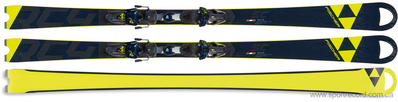 Горные лыжи FISCHER RC4 WORLDCUP SC YELLOW BASE-A06619